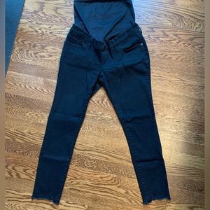 Black maternity jeans